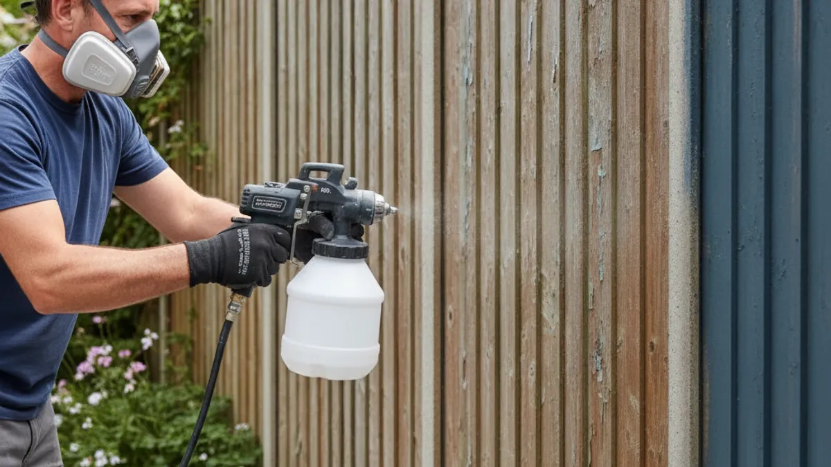 When Should You Grab a Sprayer for Your Garden Fence?