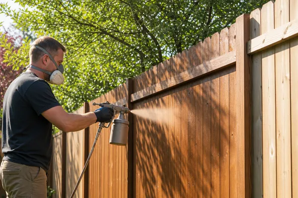 When to Choose Spraying for Your Fence