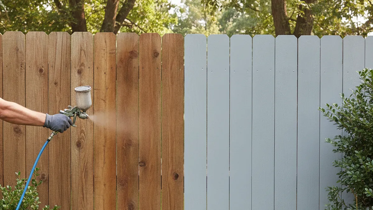 When to Consider Fence Stain Instead