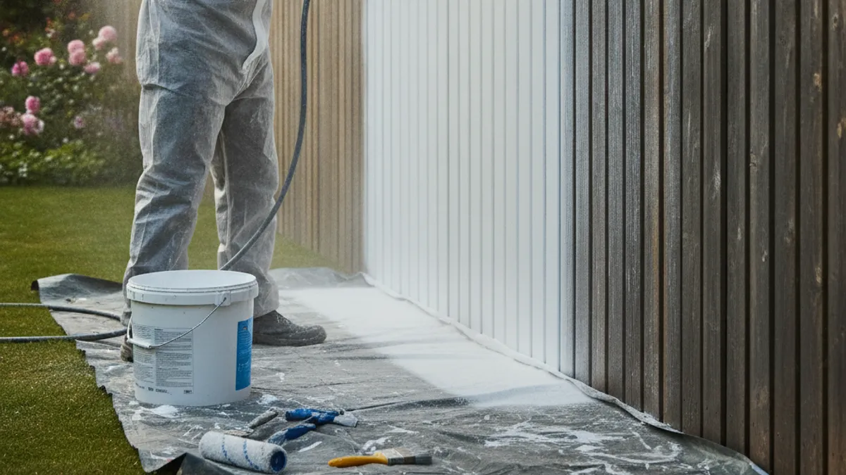 Why a Paint Sprayer is Your Best Friend for Fence Painting