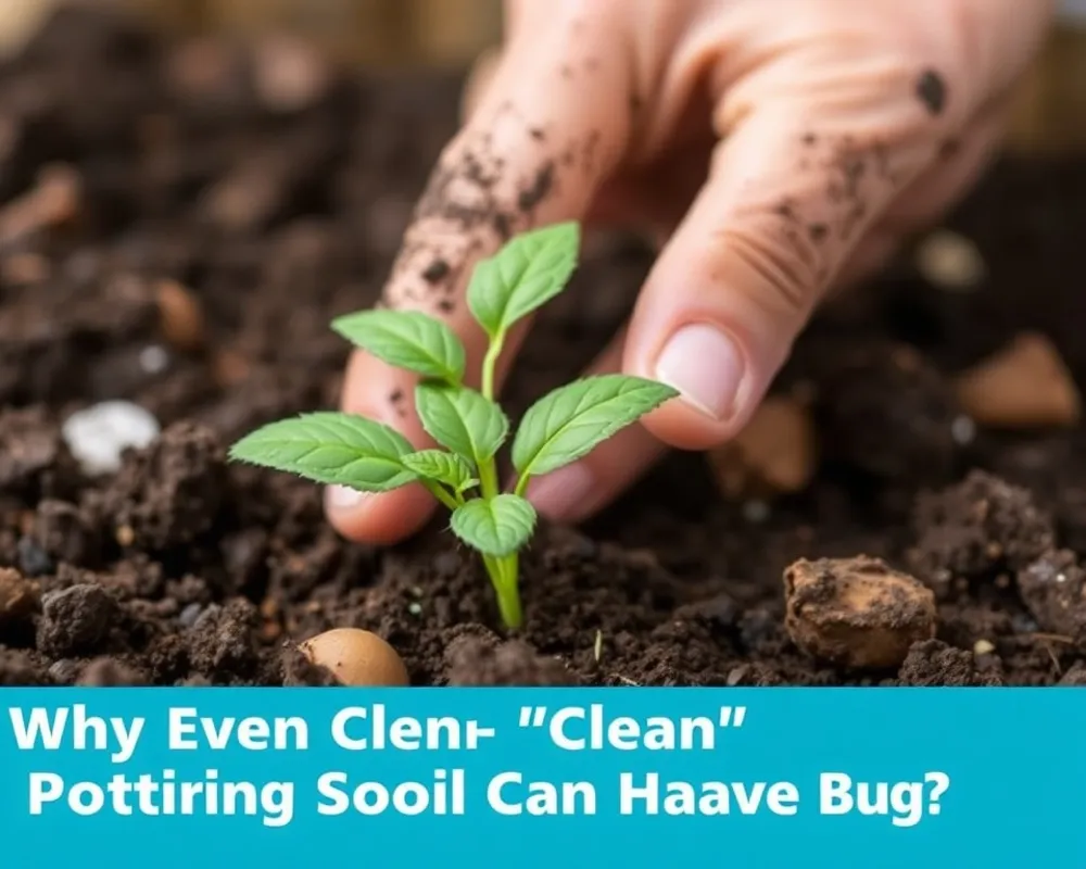 Why Even "Clean" Potting Soil Can Have Bugs