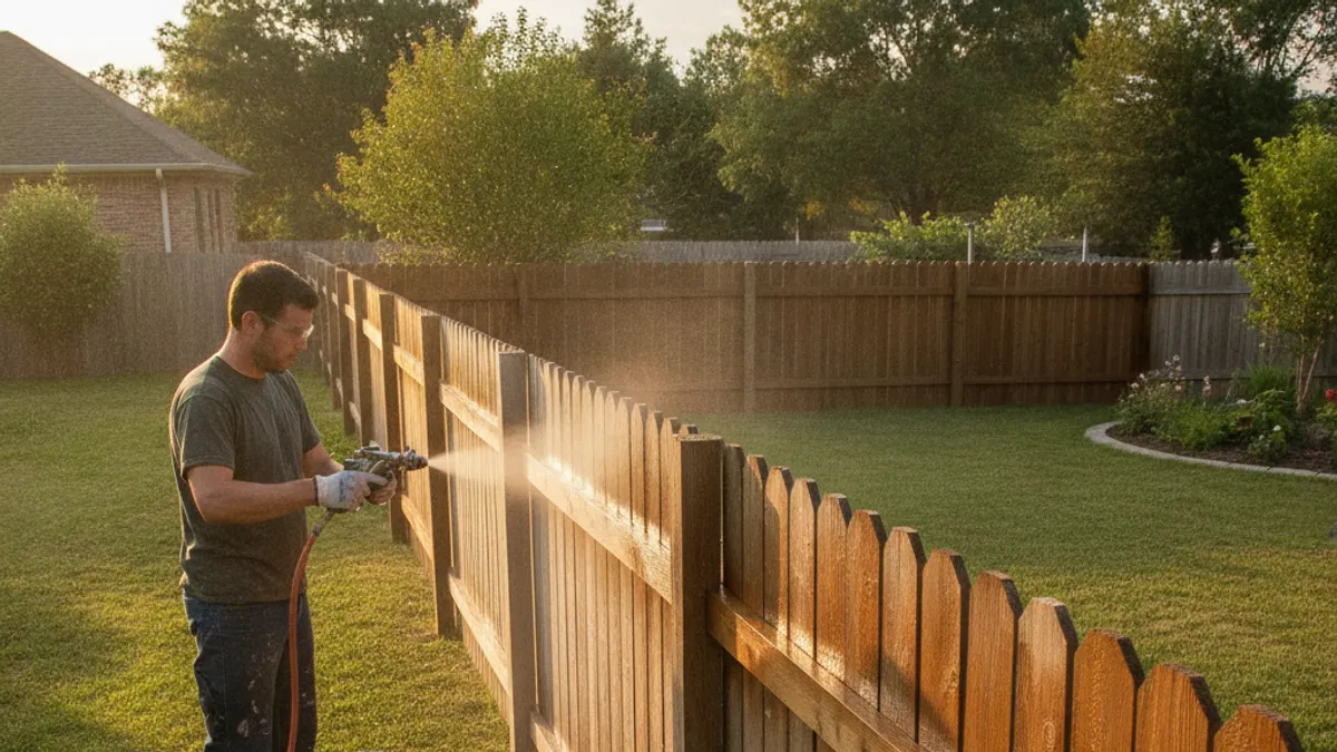 Why Seal Your Fence with a Sprayer? The Big Picture