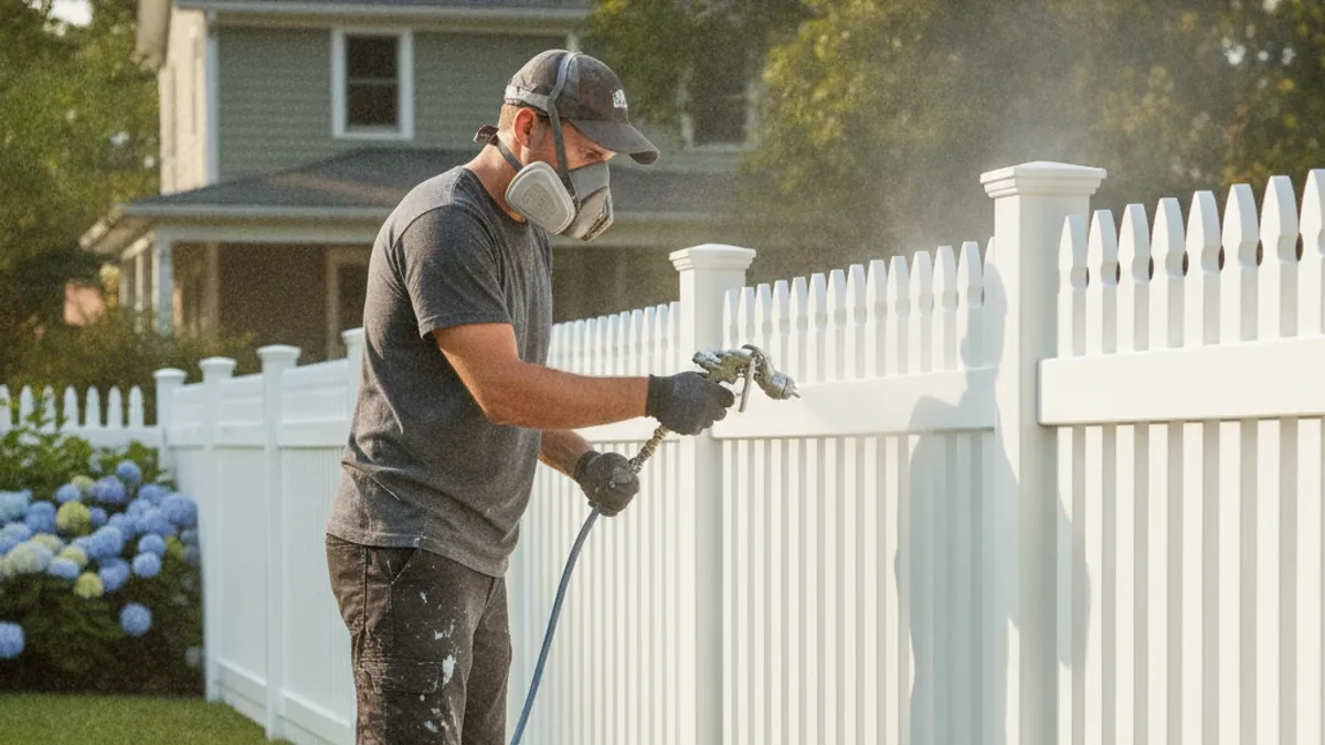 Why Spray Painting is a Game Changer for Picket Fences