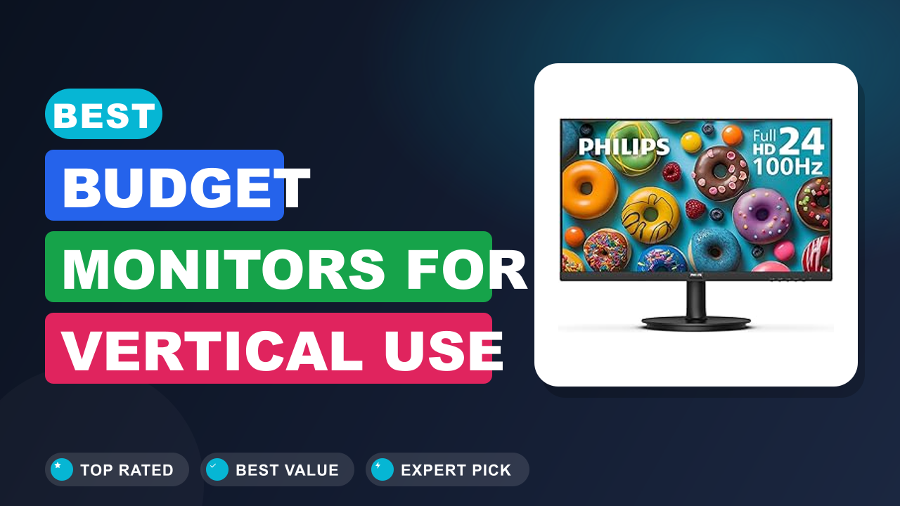 Best Budget Monitors for Vertical Use