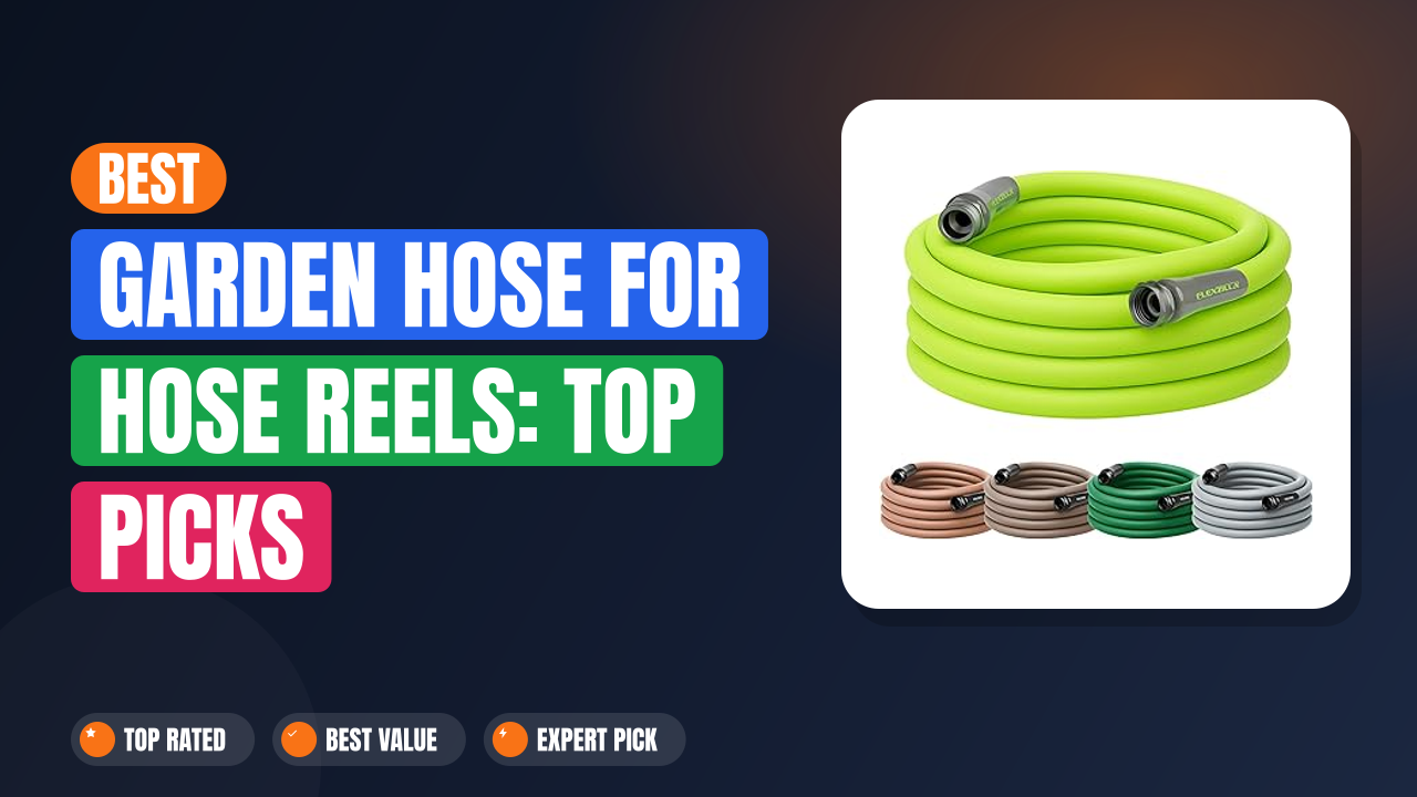 Best Garden Hose for Hose Reels: Top Picks