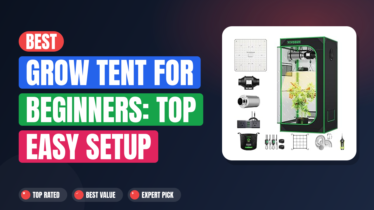 Best Grow Tent for Beginners: Top Easy Setup Picks