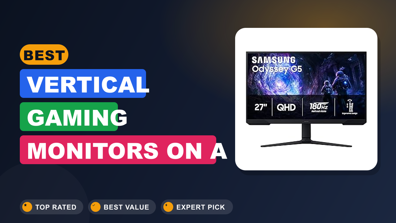 Best Vertical Gaming Monitors on a Budget