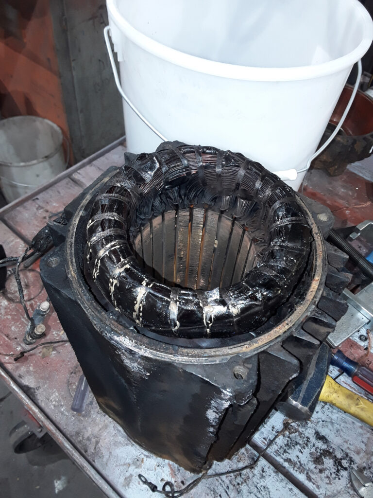 burnt controller wiring