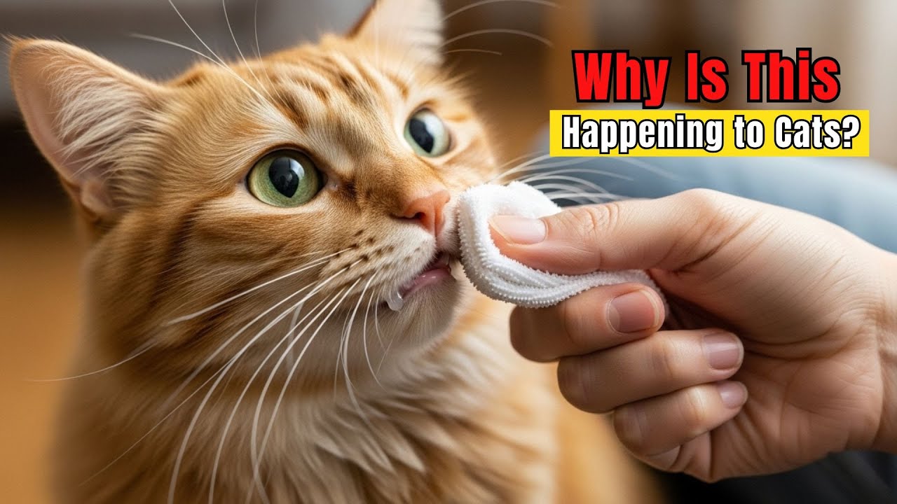 cat mouth irritation drooling
