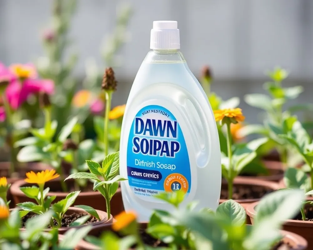 Is Dawn Dish Soap Safe for My Plants?