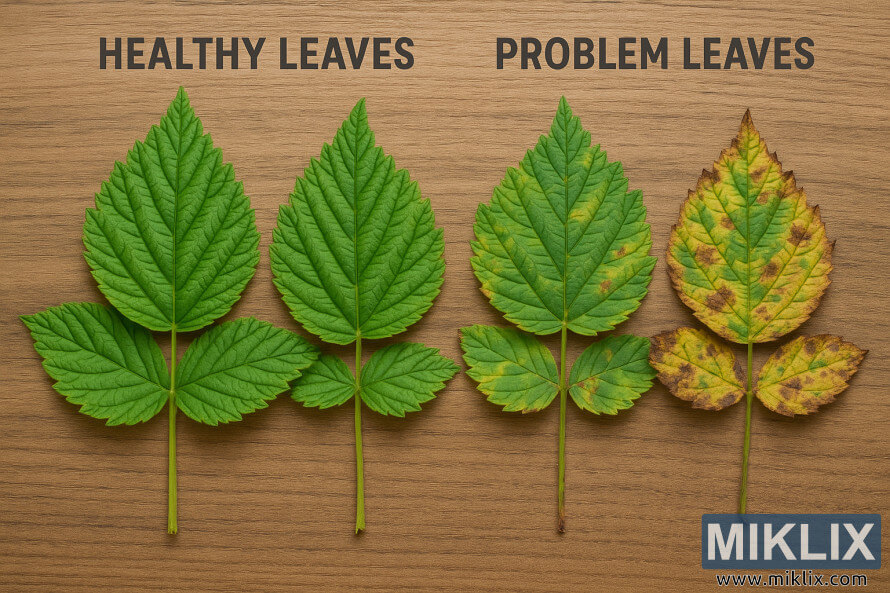 leaf color chart