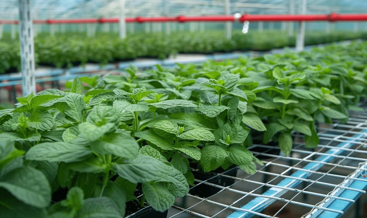 mint invasive greenhouse
