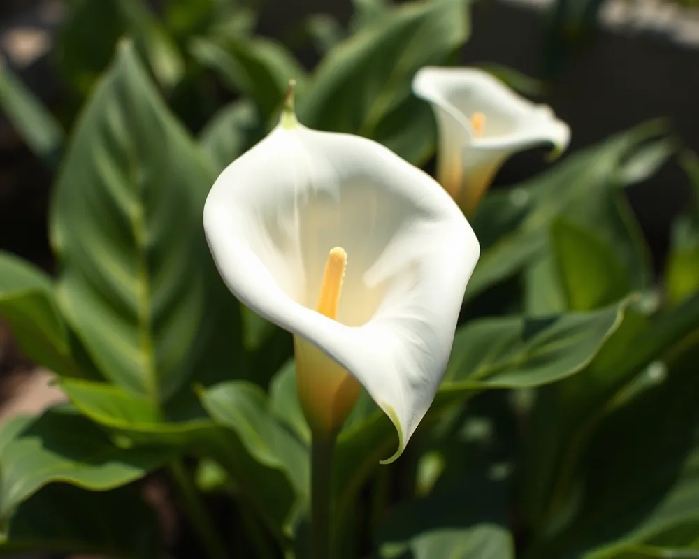 Quick Answer: Why Are My Calla Lily Leaves Drooping?
