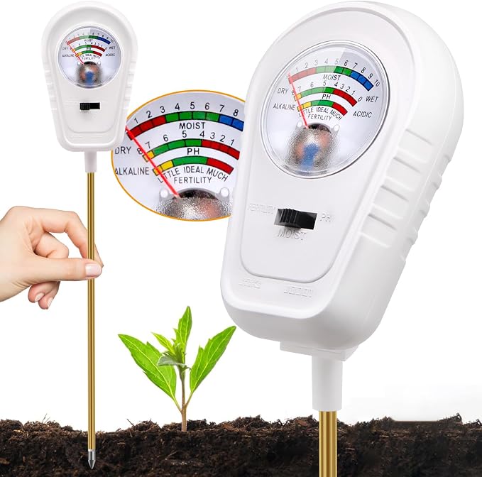 soil pH test kit raspberry