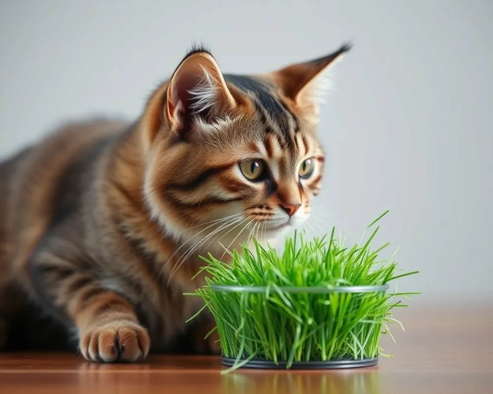 What to Do if Your Cat Eats Part of a Chia Pet