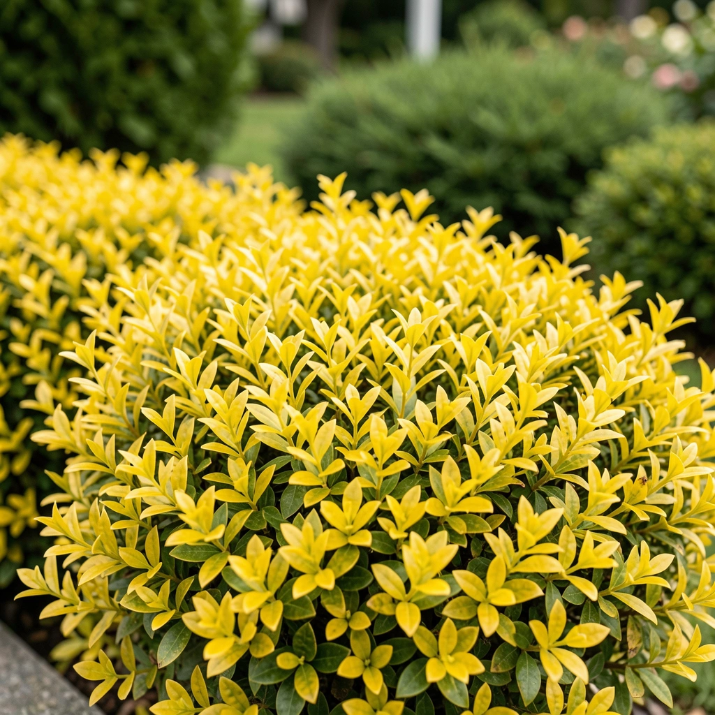 why are my boxwoods turning yellow