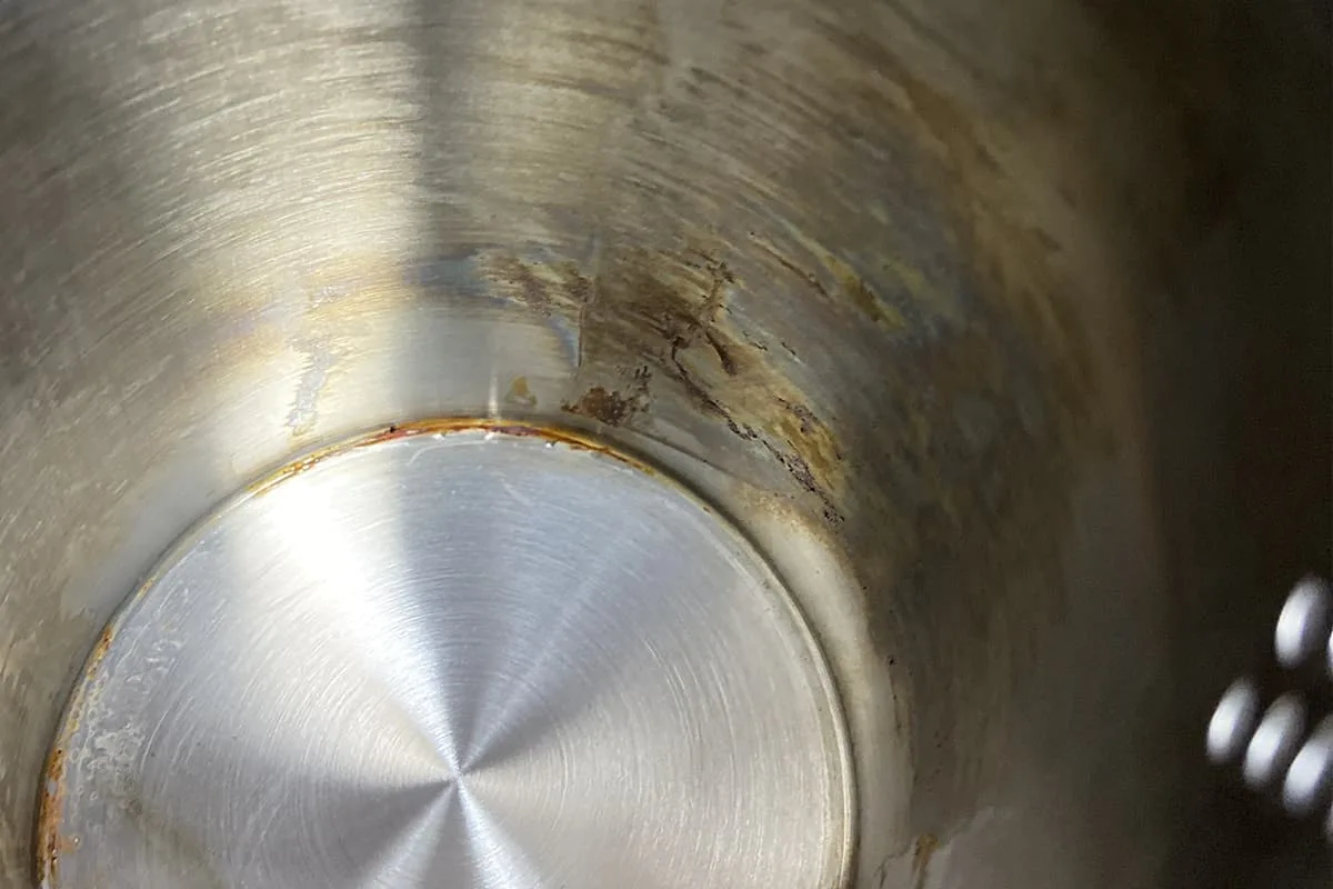 stainless steel grill rust